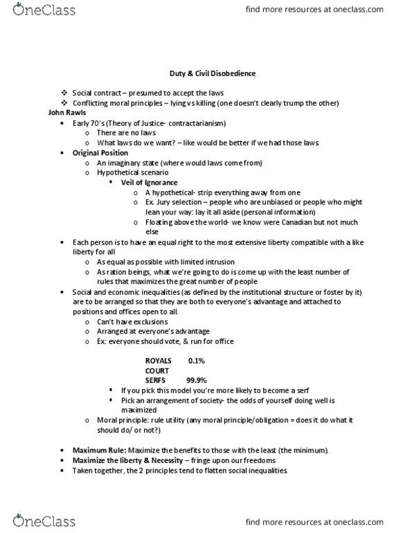 PP223 Lecture Notes - Lecture 2: Progressive Tax, Social Contract thumbnail