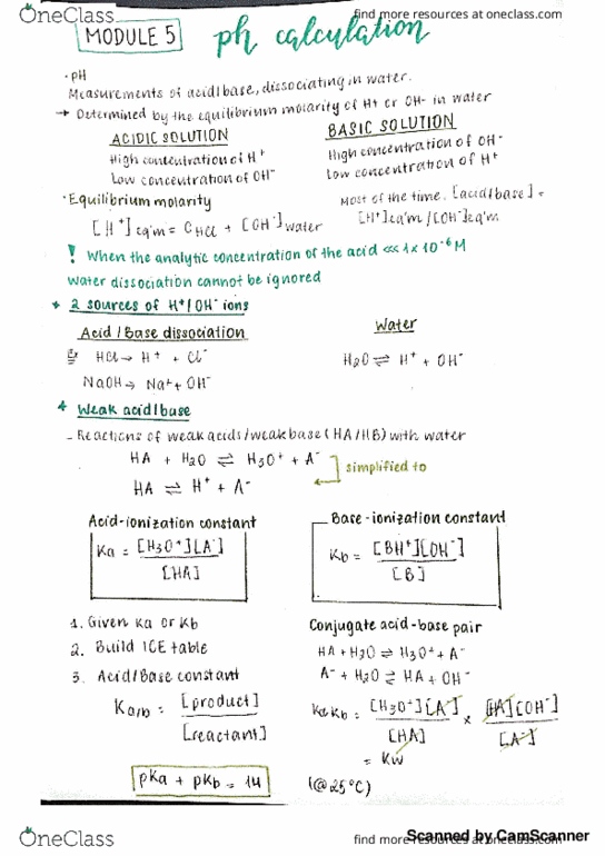 ENGTECH 1AC3 Lecture 5: pH calculations of Acid/ Base & Salts thumbnail