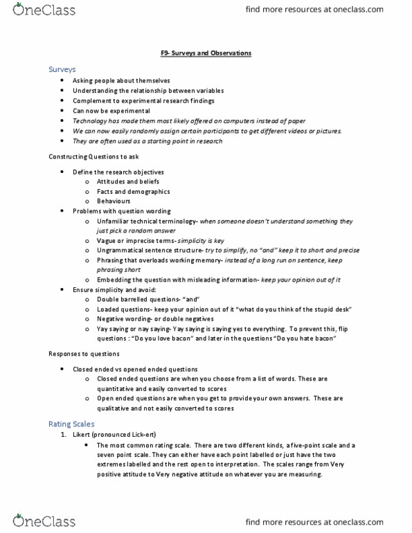 PSYC 2001 Lecture Notes - Lecture 9: Bacon, Effect Size, Statistical Hypothesis Testing thumbnail