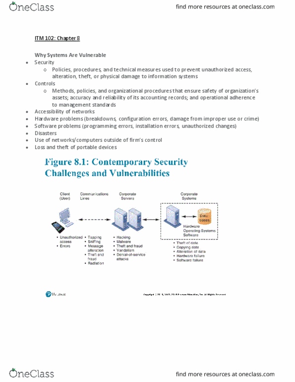 ITM 102 Chapter Notes - Chapter 8: Voice Over Ip, Managed Security Service, Radio Frequency thumbnail