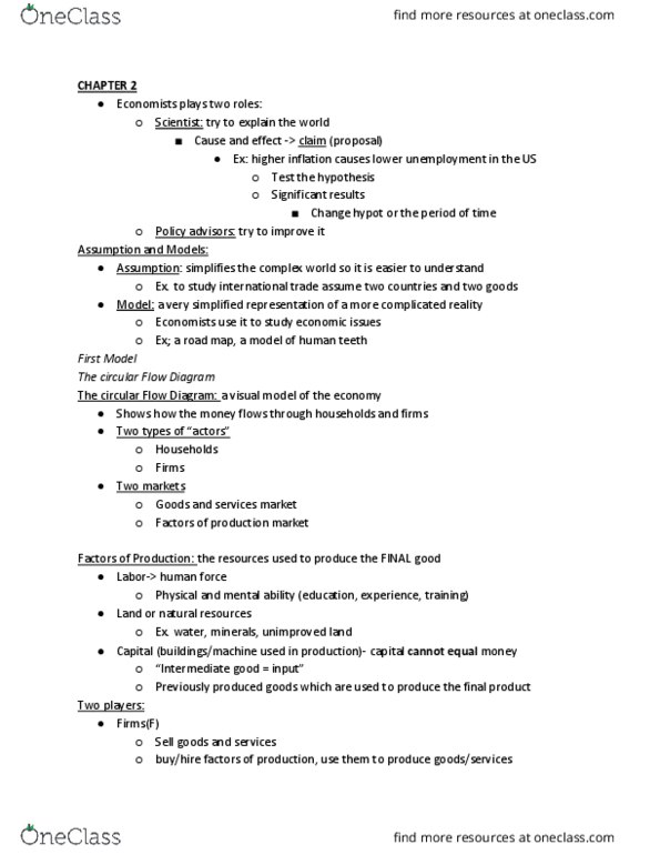 ECON 102 Lecture Notes - Lecture 4: Intermediate Good thumbnail