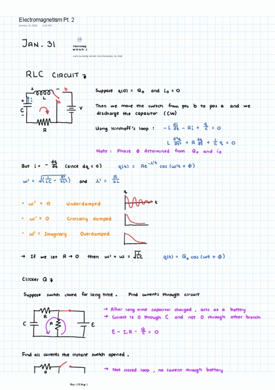 PHYS 158 Lecture 4: Circuits Lectures Jan 31 - Feb 2 thumbnail