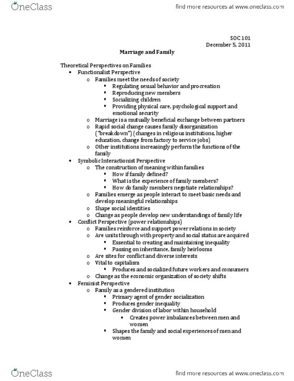 SOC 101 Lecture Notes - Deinstitutionalisation, Health Care thumbnail