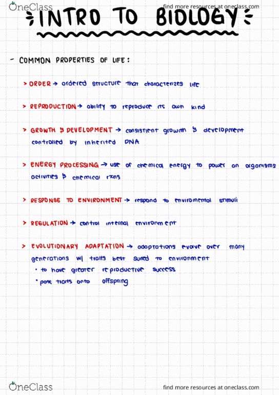 BIOL 1116 Lecture 2: Biology 1116 - Introduction to Biology thumbnail