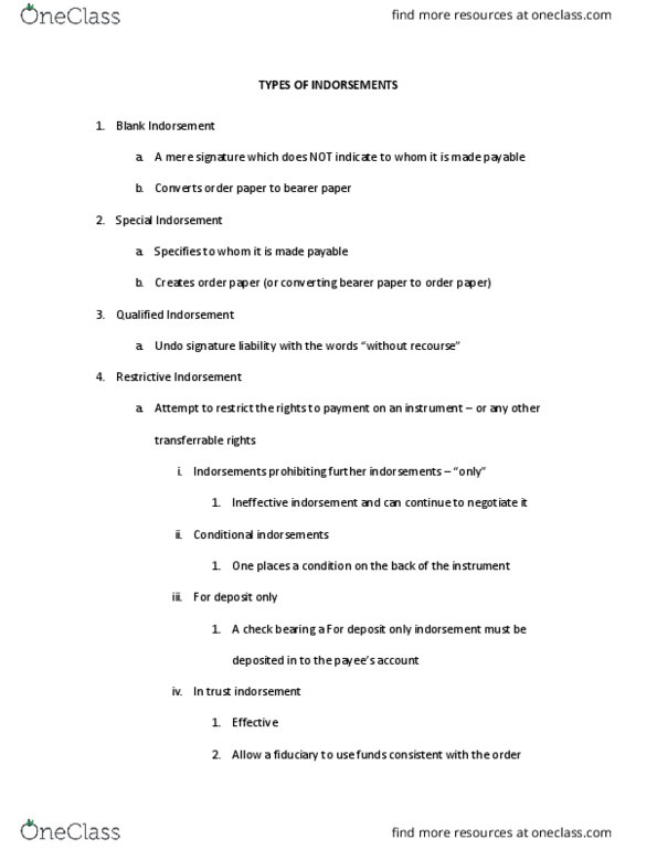 BSL 401 Lecture Notes - Lecture 8: Fiduciary thumbnail