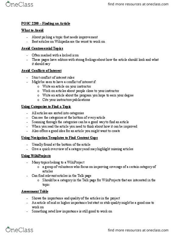 POSC 2200 Lecture Notes - Lecture 7: Energistics thumbnail