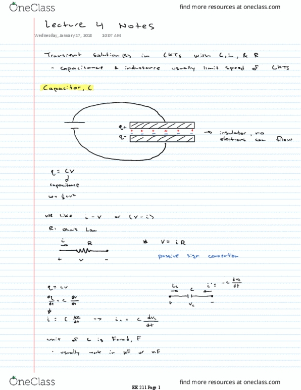 EE 211 Lecture 4: Lecture 4 Notes thumbnail