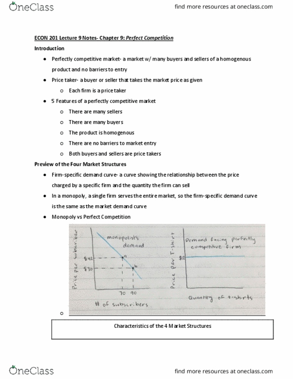 EC 201 Lecture Notes - Lecture 9: Sunk Costs, Marginal Cost, Average Variable Cost thumbnail