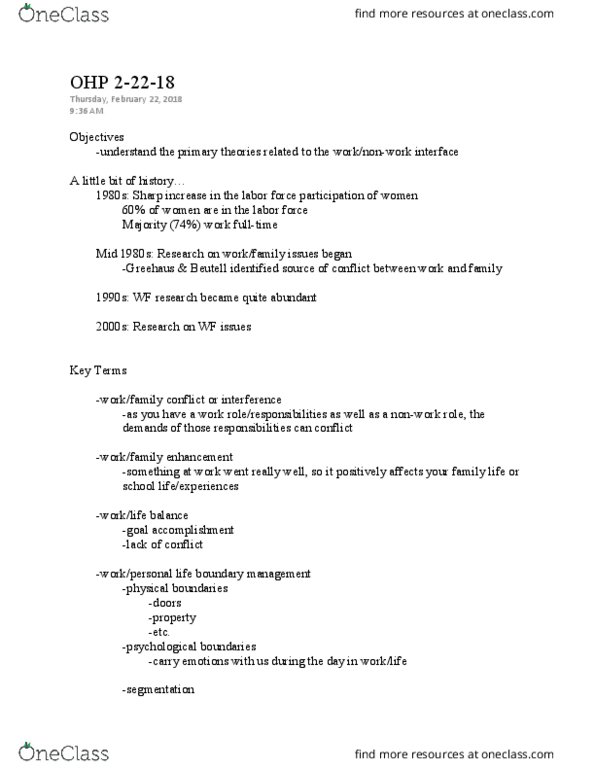 PSY 492D Lecture Notes - Lecture 11: Personal Boundaries, Role Theory thumbnail