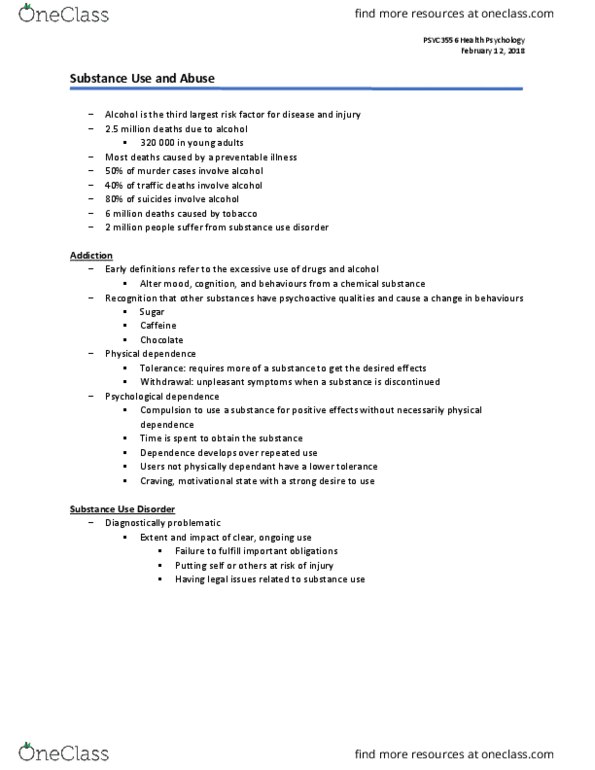 PSYC-3556EL Lecture Notes - Lecture 11: Impulsivity, Classical Conditioning, Observational Learning thumbnail