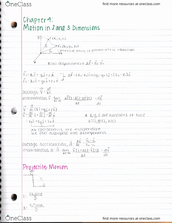 PHYS 161 Lecture Notes - Lecture 4: Urt thumbnail