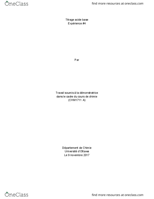 CHM 1711 Lecture Notes - Lecture 4: Encore Une Fois, Sodium Hydroxide, Dune thumbnail