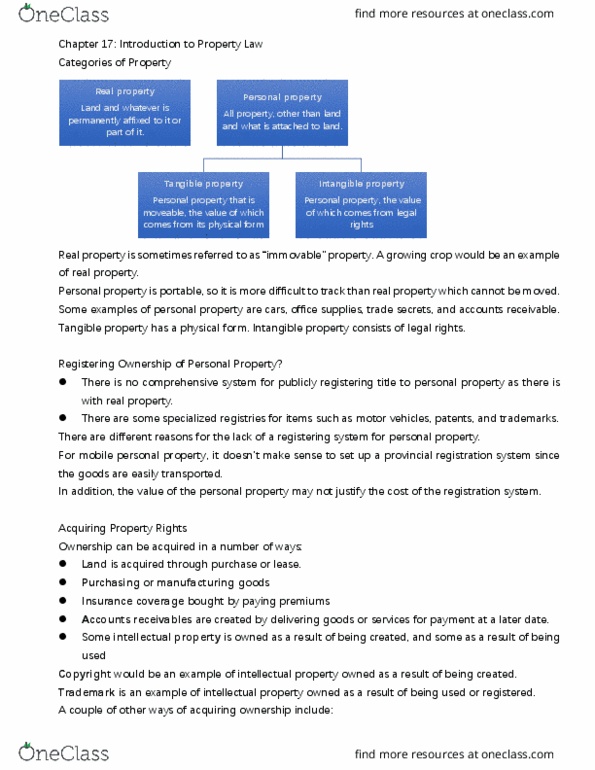 MCS 3040 Chapter Notes - Chapter 17: Canlii, High Standard Manufacturing Company, Entrust thumbnail