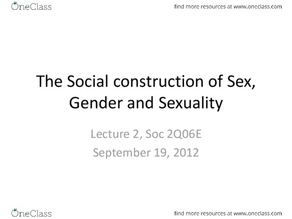 PSYCH 1X03 Lecture Notes - Intersectionality, Two-Spirit, Thomas Theorem thumbnail