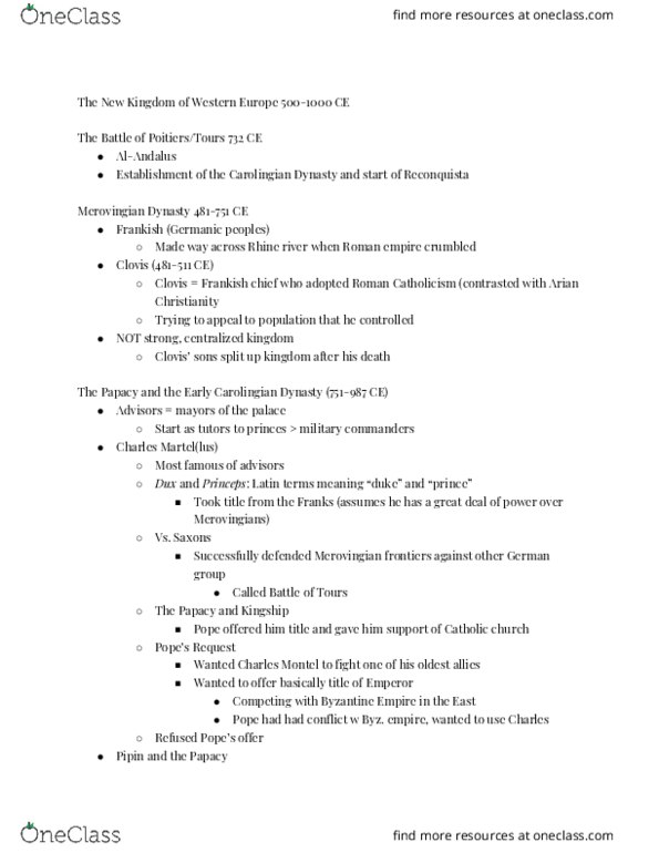 HIST 2A Lecture Notes - Lecture 17: Psychomachia, Sutton Hoo, Scriptorium thumbnail