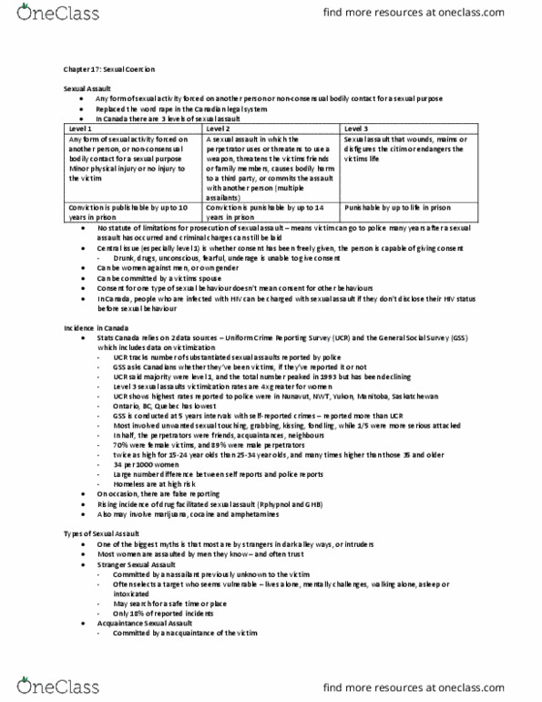 FRHD 2100 Chapter Notes - Chapter 17: Urinary Tract Infection, Extreme Measures, Insomnia thumbnail