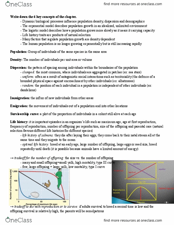 BIOL 226 Chapter Notes - Chapter 53: Demographic Transition, Semelparity And Iteroparity, Maximum Sustainable Yield thumbnail