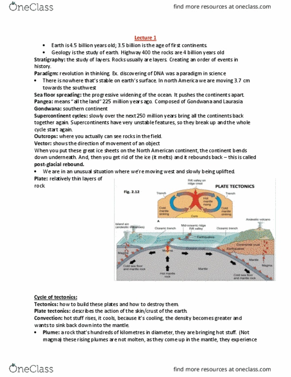 EESA06H3 Lecture 1: Plate Tectonics thumbnail
