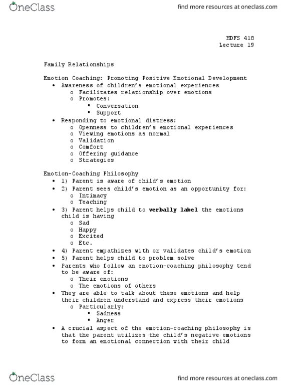 HD FS 418 Lecture Notes - Lecture 19: Apache Hadoop, The Emotions thumbnail