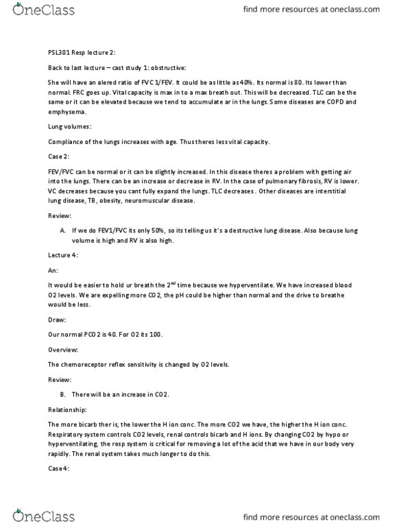 PSL301H1 Lecture Notes - Lecture 2: Cerebral Edema, Pulmonary Hypertension, Phosphocreatine thumbnail