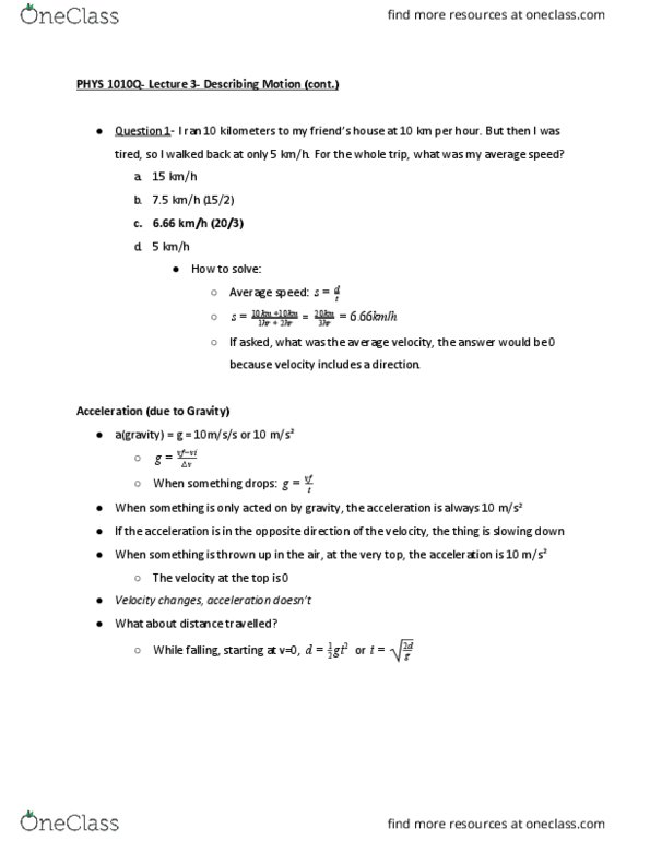 PHYS 1010Q Lecture Notes - Lecture 3: Net Force, Times Square Ball, Air Hockey thumbnail