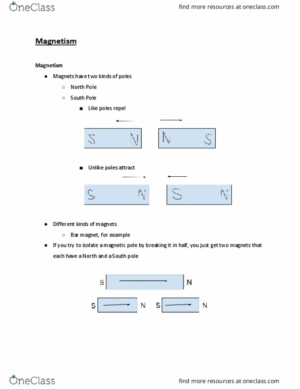 PHYS 1010Q Lecture Notes - Lecture 25: Ferromagnetism, International System Of Units, Paramagnetism thumbnail