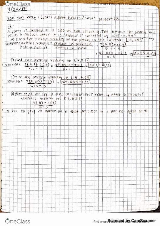 MATH 251 Lecture 23: ALL MATH 251 NOTES thumbnail