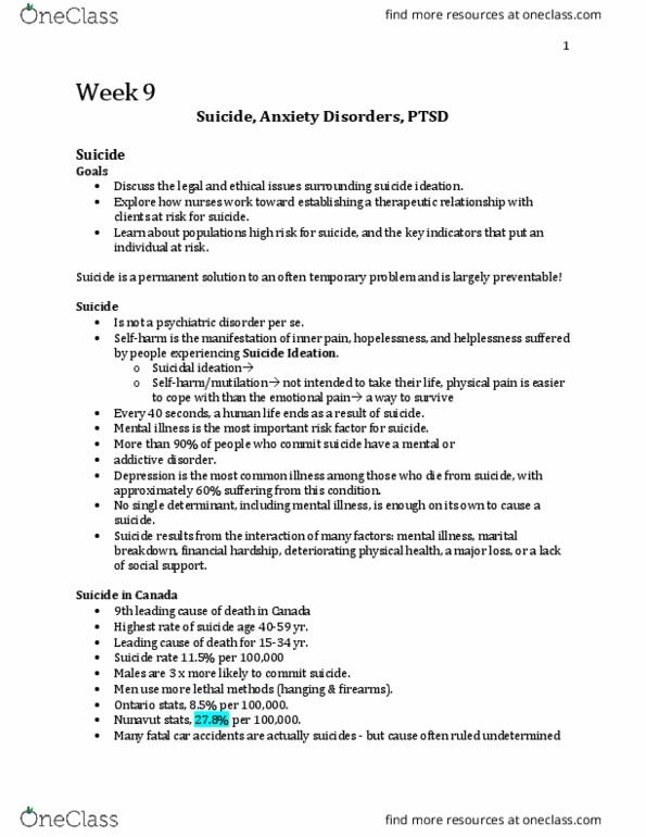 Nursing 3920A/B Lecture Notes - Lecture 9: Chest Pain, Burping, Palpitations thumbnail