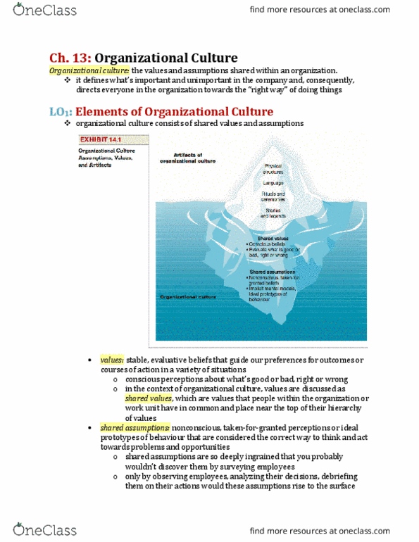 MGM102H5 Chapter Notes - Chapter 13: Jargon, Impression Management, Job Performance thumbnail