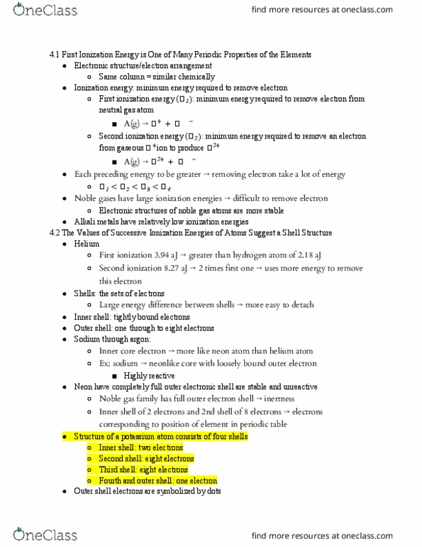 CHEM 6A Chapter Notes - Chapter 4: Fark, Electron Microscope, Radiography thumbnail