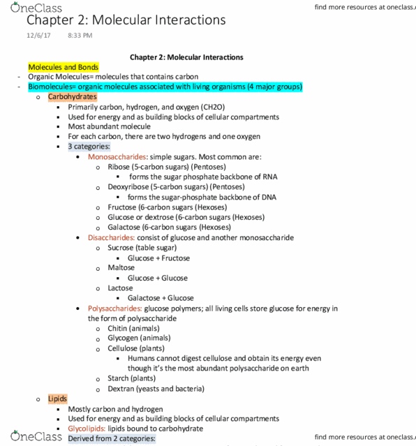 BISC276 Chapter Notes - Chapter 2: Unpaired Electron, Metastability, Partial Charge thumbnail