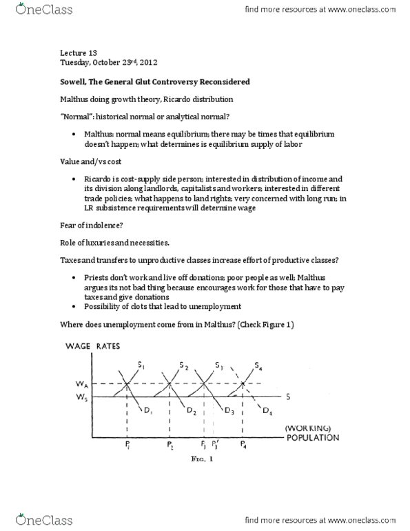 ECON 460 Lecture Notes - Lecture 13: Joseph Schumpeter, Mechanism Design, General Glut thumbnail