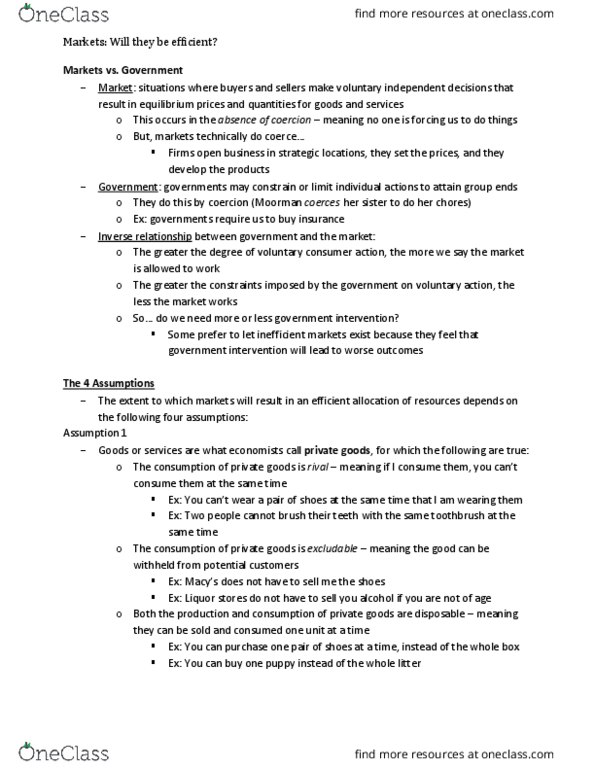 MARK 4500 Lecture Notes - Lecture 12: Economic Surplus, Inverse Relation, Factor Cost thumbnail