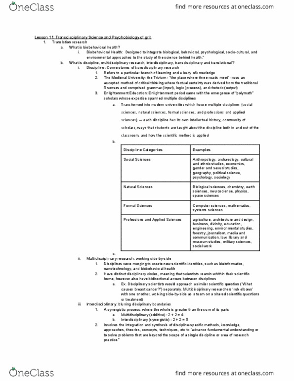 BB H 311 Lecture Notes - Lecture 11: Formal Science, Systems Science, Polymath thumbnail