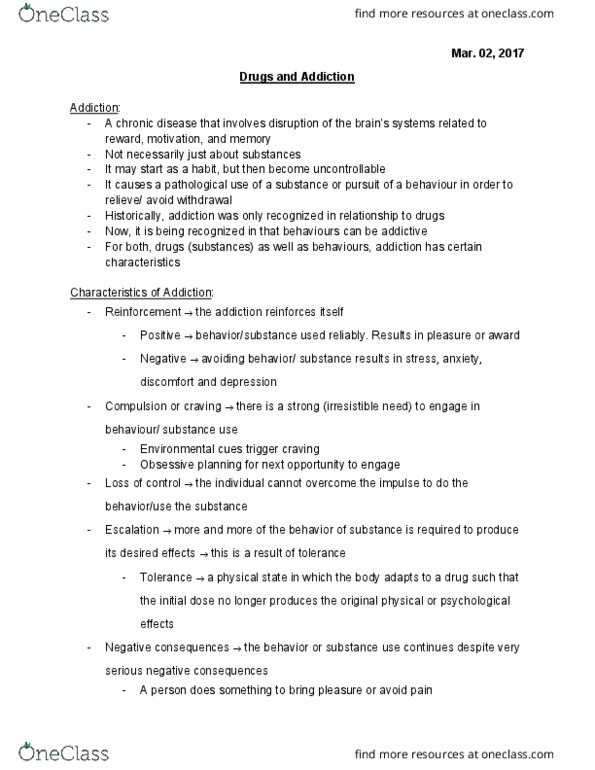 HLSC 1F90 Lecture 19: TOPIC19. Drugs and Addiction thumbnail