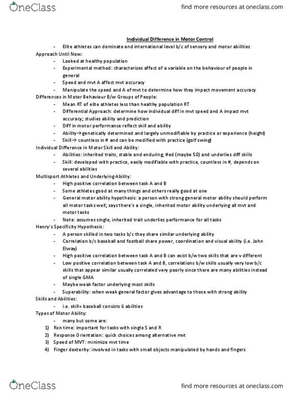 KNPE 261 Lecture Notes - Lecture 9: John Elway, Predictive Power, Railways Act 1921 thumbnail