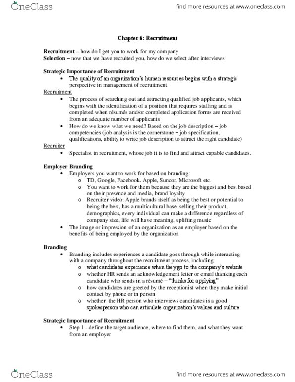 HRM200 Lecture Notes - Ontario Human Rights Commission, Professional Employer Organization, Sexual Orientation thumbnail