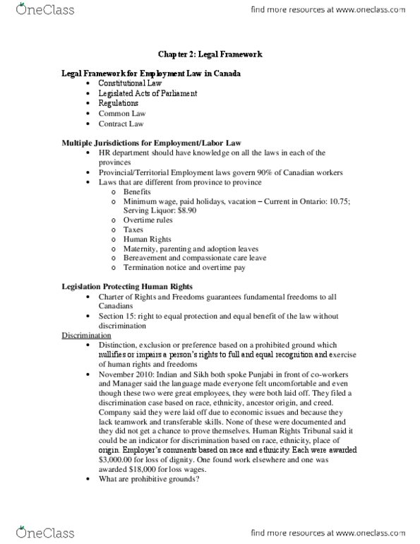 HRM200 Chapter Notes - Chapter 2: Speech Synthesis, Diversity Training, Osteoporosis thumbnail