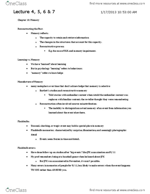 PS102 Lecture Notes - Thalamus, Speaker Types, Amygdala thumbnail