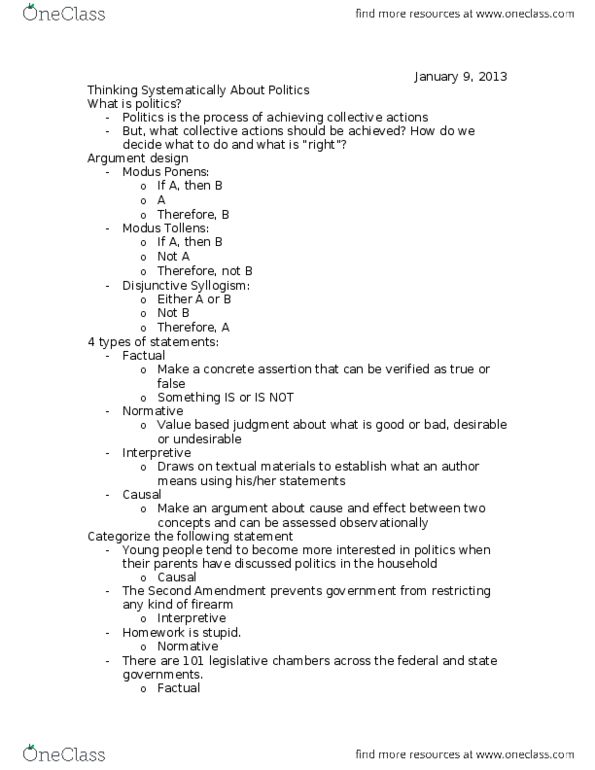 PL SC 001 Lecture Notes - James Carville, Social Capital, Yellow Journalism thumbnail