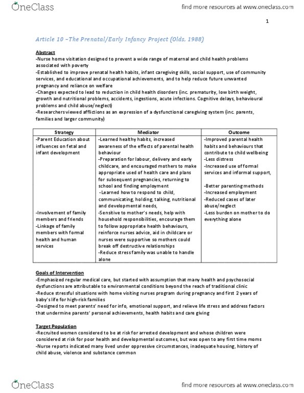 FRHD 3090 Chapter Notes -Complications Of Pregnancy, Birth Weight, Mother 3 thumbnail