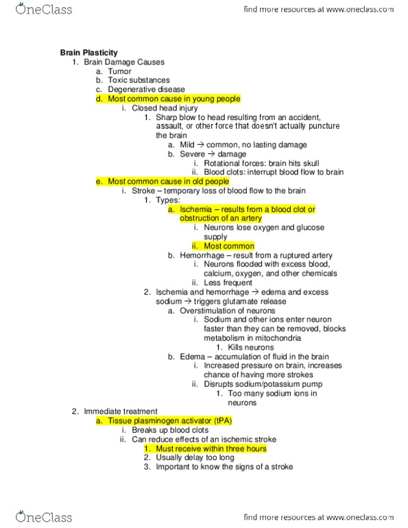 PSB-2000 Lecture Notes - Cannabinoid, Stroke, Apoptosis thumbnail