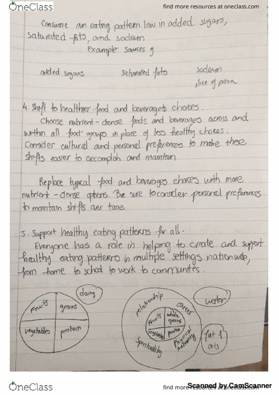 HPAS 1004 Lecture 2: Week 1- day 2- Nutrition 101 -Food Choices 1 (Cont) thumbnail