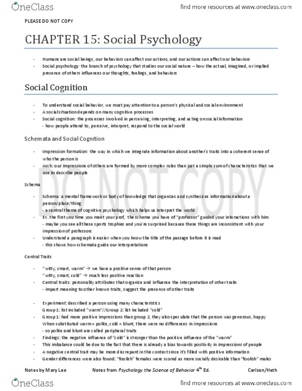 PSYA02H3 Chapter 15: PSYA02 Notes - Chap 15_17-18.pdf thumbnail