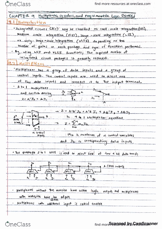 ECE 15A Chapter Notes - Chapter 9: Military Cross, Hne, Funen thumbnail