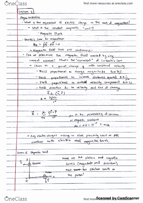 PHYS 4 Lecture 6: Magnetostatics thumbnail