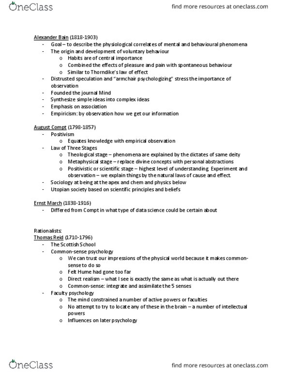 PSY 4130 Lecture Notes - Lecture 3: Psychophysical Parallelism, Data Science, Faculty Psychology thumbnail