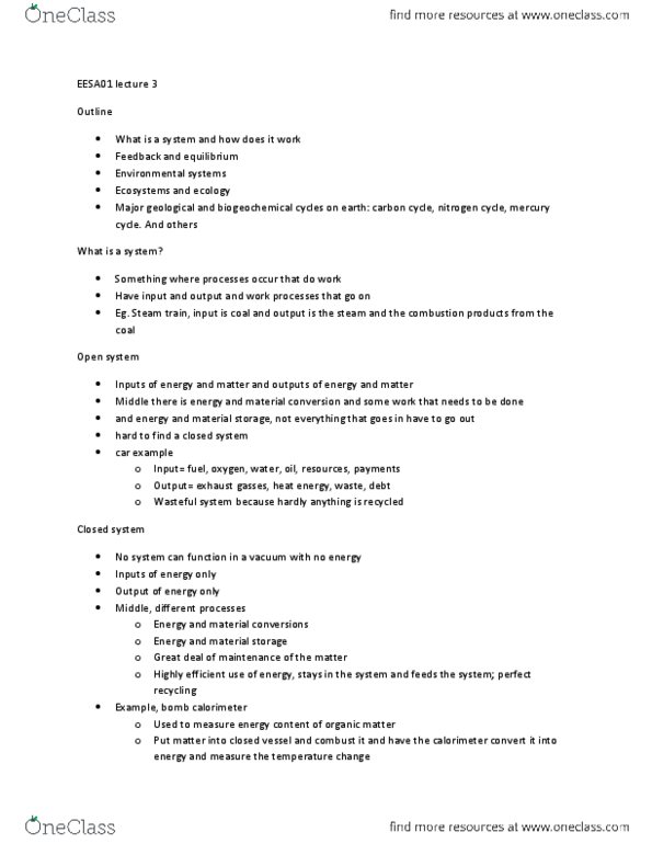 EESA01H3 Lecture Notes - Lecture 3: Eutrophication, Denitrification, Smog thumbnail