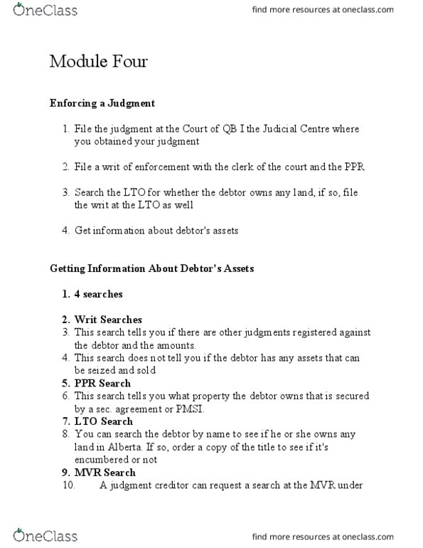 LEGL-260 Lecture Notes - Lecture 4: Alimony, Personal Property thumbnail