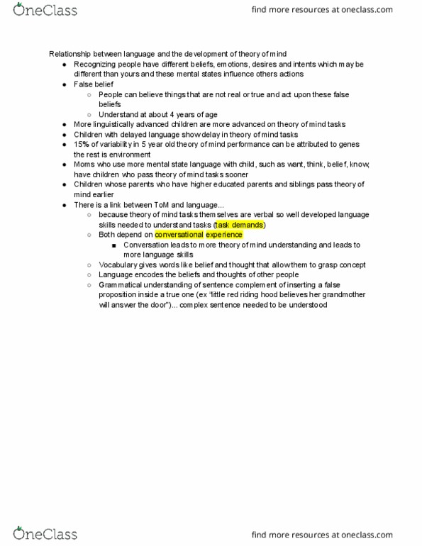 LING 3P61 Lecture Notes - Lecture 3: Sentence Clause Structure thumbnail